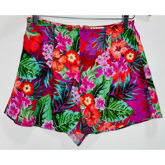 Show Me Your Mumu Sawyer Shorts Pink Floral Aloha Print size Small - Picture 3 of 6